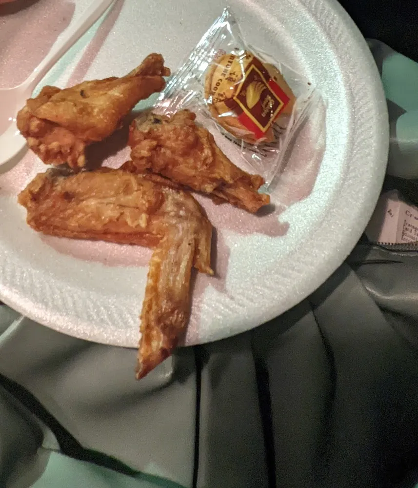 6pc Chicken Wings Honey Garlic